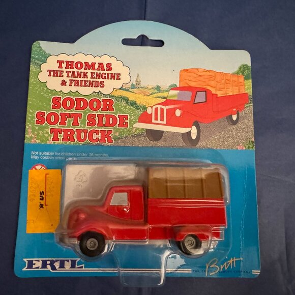1999 ERTL Thomas Tank Engine & Friends Sodor Soft Side Truck Diecast - Picture 1 of 2